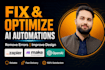 fix ai workflows and ai automation