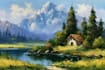 landscape oil painting art