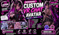 custom vrchat avatar vr character vrc avatar, nsfw 3d model vr chat commission