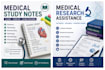 summarize medical notes and create study guides