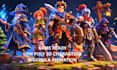 create custom game ready low poly 3d characters with rigging and animation