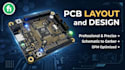 design high quality pcb layout with 3d rendering and gerber