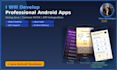 develop a professional native android app using java