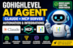 setup gohighlevel ai agent claude mcp server and automation