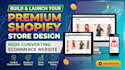 do shopify store design, shopify website design or redesign