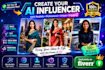 create ai influencer avatars for talking person