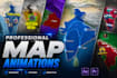 create dynamic map animations and geolayers graphics