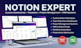 do customized nition template, notion website dashboard expert