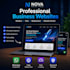 build a modern business website with whatsapp integration