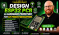 design esp32 pcb and hardware prototype for iot product development