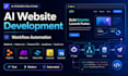 develop ai websites and workflow automations using make, replit ai