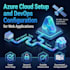 do azure cloud setup and devops configuration for web applications