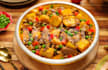 cook eba and beans yam