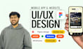 design mobile app and web app UI UX in figma