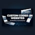 create a complete custom coded website, responsive and SEO ready
