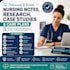 write professional nursing notes, nursing research, case studies and care plans