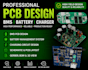 design bms pcb, ev battery pack and charging system pcb