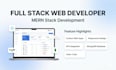 be your mern stack developer for full stack web app development