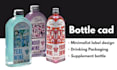 design bottle cad packaging bottle box 3d mockup bottle cad design bottle design