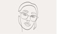 draw a line art portrait from a photo, without using ai
