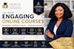 develop engaging online courses, elearning training videos, training content