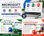 do ms word, excel and power point work professionally