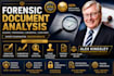 do forensic document analysis, handwriting comparison, signature verification