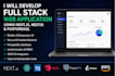 develop a full stack web application using nextjs nestjs and postgresql
