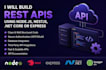 build rest apis using nodejs nestjs dotnet core or express
