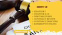 prepare bankruptcy documents for chapter 7, 13 or 11