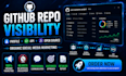 grow your github repo, profile  API for more visibility and organic traffic