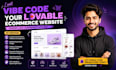 vibe code your lovable ecommerce website