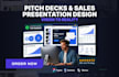 design your investor pitch deck, or sales presentation