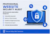 do website security audit and vulnerability scanning