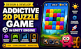 design and develop an addictive 2d game development, puzzle game in unity engine