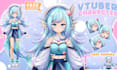 draw and rig 2d vtuber model anime live2d model anime 2d live2d vtuber rigging