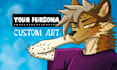 draw your furry oc, fursona or anthro character