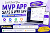 build your bubble oi, mvp app, saas web application and mobile app