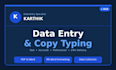 fast and accurate data entry and ms word typing