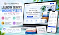 redesign squarespace laundry service booking website