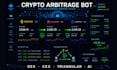 crypto arbitrage bot, dex arbitrage bot, trading bot, triangular arbitrage bot