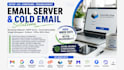 setup,troubleshoot email server, roundcube webmail, SMTP, cold email system