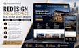 redesign squarespace real estate agents website development