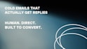 write cold email sequences and linkedin outreach copy that gets replies