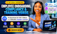 create ai training ugc video employee onboarding corporate compliance tutorial