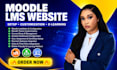 setup moodle, moodle customization, moodle lms and moodle elearning website