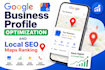 google business profile optimization and local SEO maps ranking