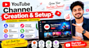 create and professionally setup your youtube channel