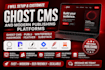 setup ghost cms publii substack hashnode and writefreely website