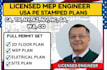 licensed engineer, permit approval, mep engineer, electrical plan, plumbing plan